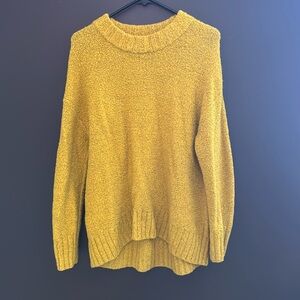 Ochre color Old Navy sweater.